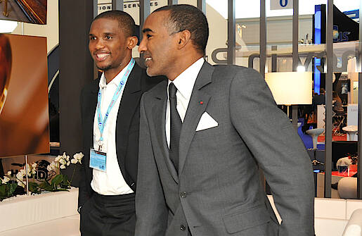 A. Manany, Chairman | Amjet Executive SA - S. Eto'o, Striker | Anzhi Makhachkala Football Club